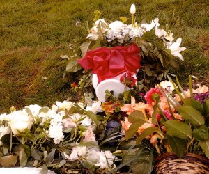 cemetery flowers